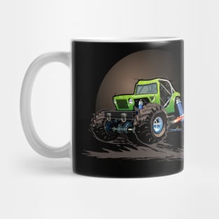 Cartoon monster truck Mug